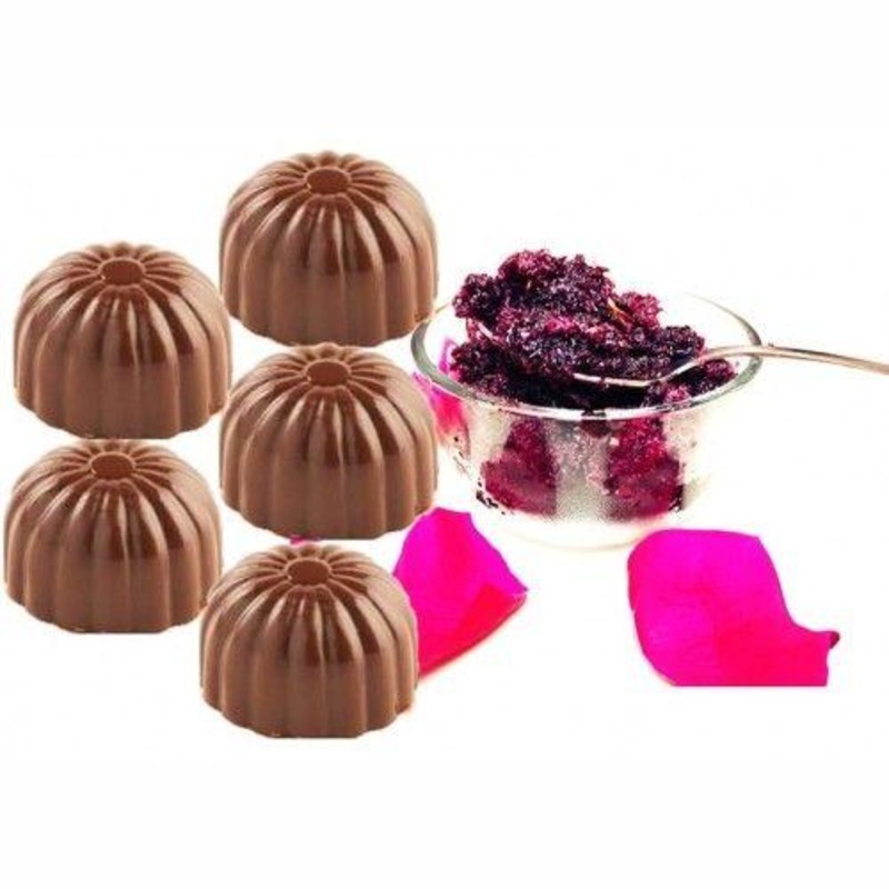 Rose Gulkand Chocolate Images